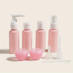 9pcs Travel Bottles Leakproof Refillable Toiletries Containers Set