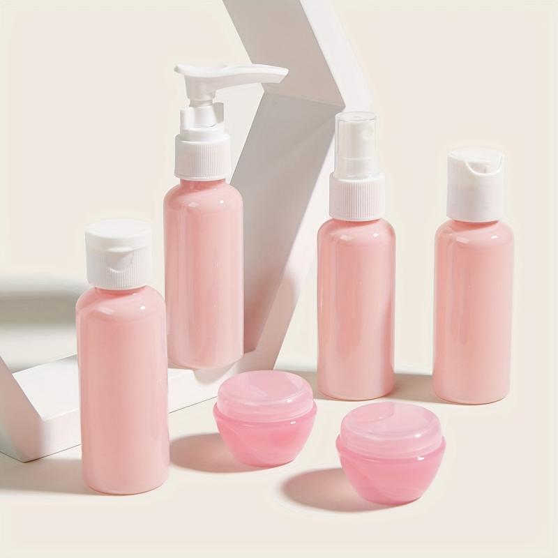 9pcs Travel Bottles Leakproof Refillable Toiletries Containers Set