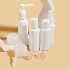 9pcs Travel Bottles Leakproof Refillable Toiletries Containers Set