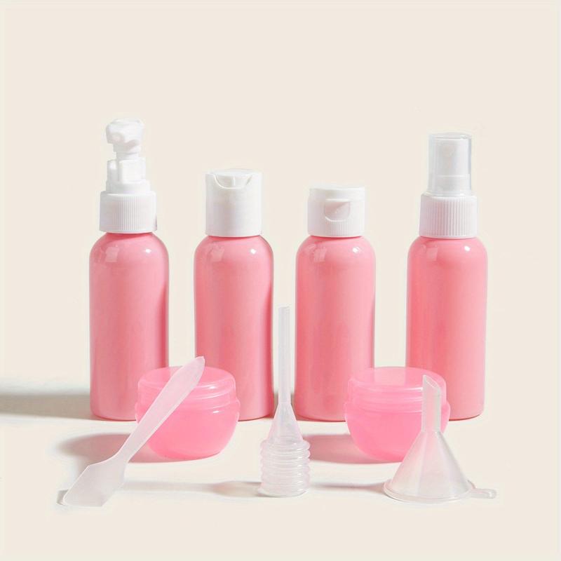 9pcs Travel Bottles Leakproof Refillable Toiletries Containers Set
