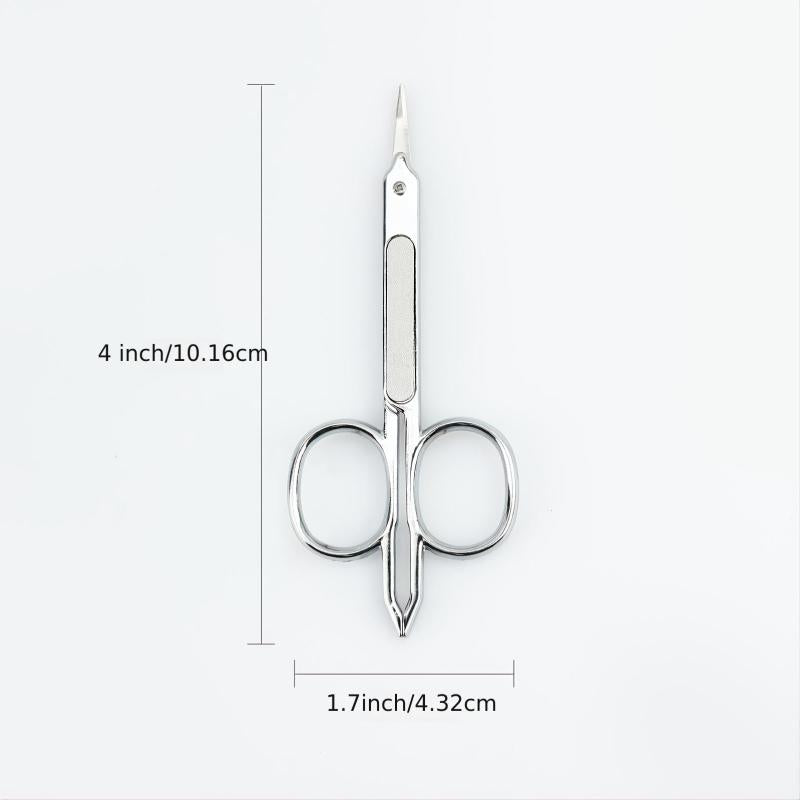 Curved Tip Eyebrow Scissors 3pcs Set