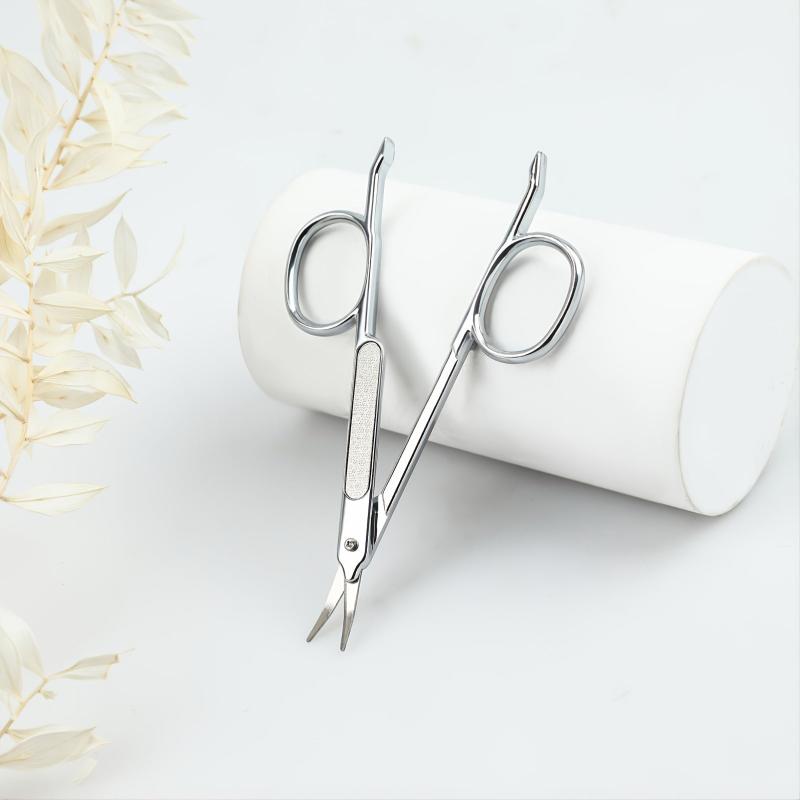 Curved Tip Eyebrow Scissors 3pcs Set