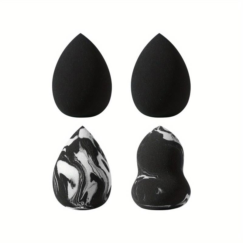 4 pcs Makeup Sponges Set for Foundation Liquid Cream and Powder