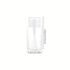 2-Pack Nail Polish Remover Pump Dispensers 200ml Clear