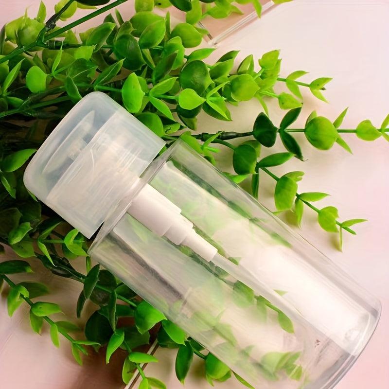 2-Pack Nail Polish Remover Pump Dispensers 200ml Clear
