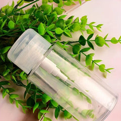 2-Pack Nail Polish Remover Pump Dispensers 200ml Clear
