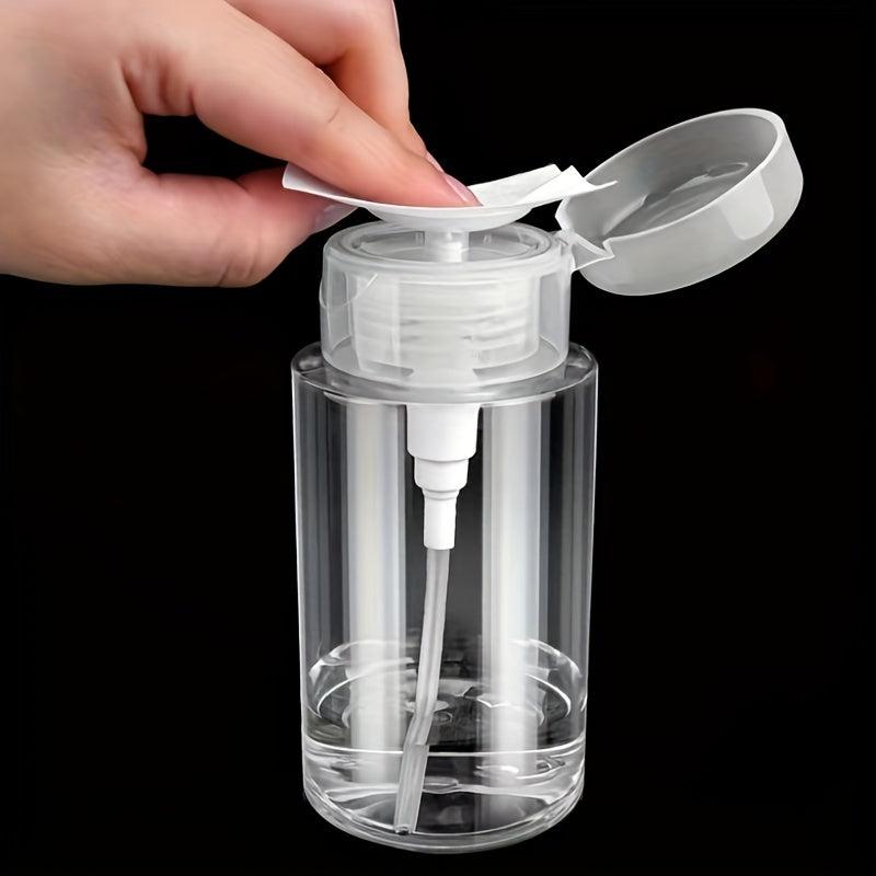 2-Pack Nail Polish Remover Pump Dispensers 200ml Clear
