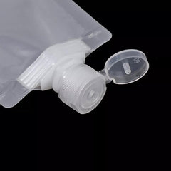 Travel Squeeze Pouch Clear Space Saving Empty Refillable Pouches