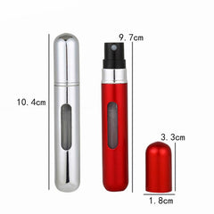 8ml Aluminum Bottom Fill Perfume Spray Bottle