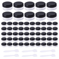 Pack Of 60 Empty Jars Clear Jar Cream Jar 5 Ml Cosmetic Container Travel