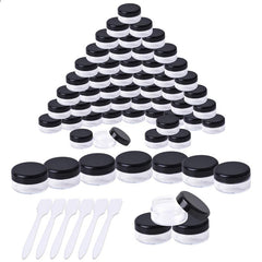 Pack Of 60 Empty Jars Clear Jar Cream Jar 5 Ml Cosmetic Container Travel