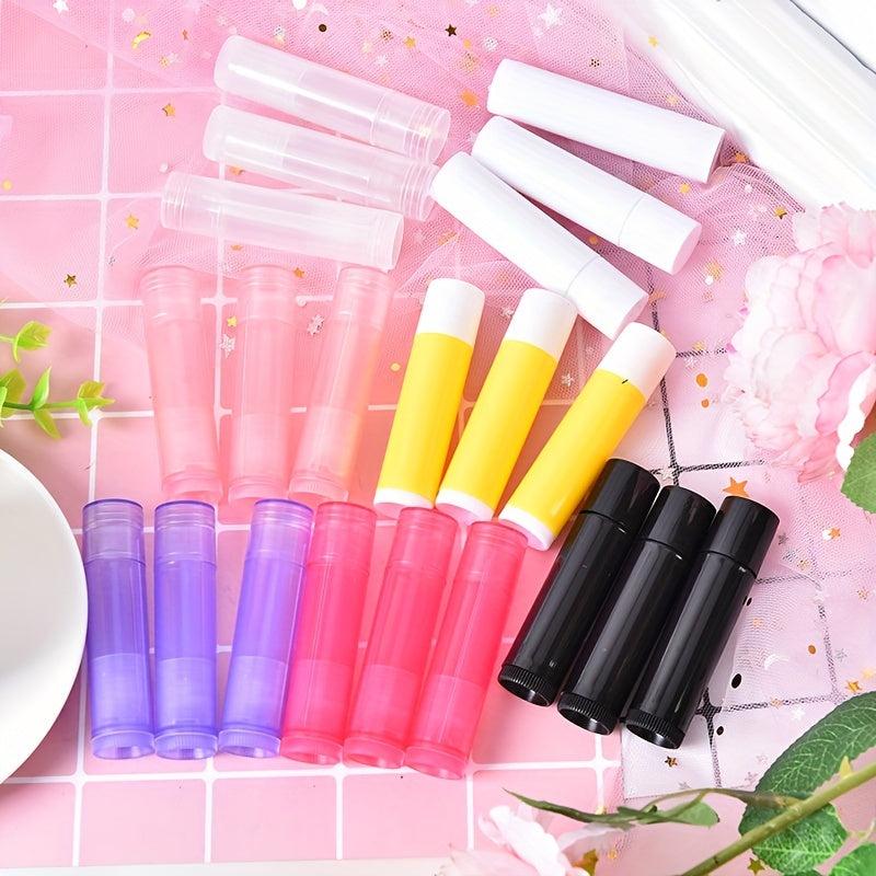 10pcs Lip Balm Containers 5g 7 Colors