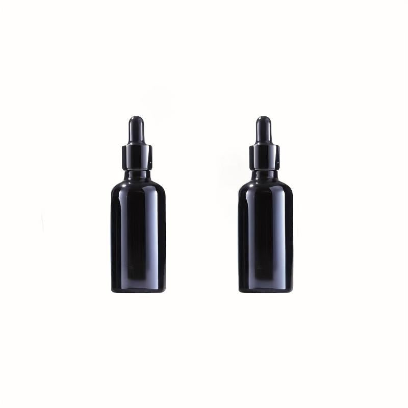 2pcs Glass Dropper Bottles Essential Perfume Aromatherapy Makeup Containers