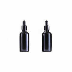 2pcs Glass Dropper Bottles Essential Perfume Aromatherapy Makeup Containers