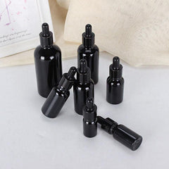 2pcs Glass Dropper Bottles Essential Perfume Aromatherapy Makeup Containers