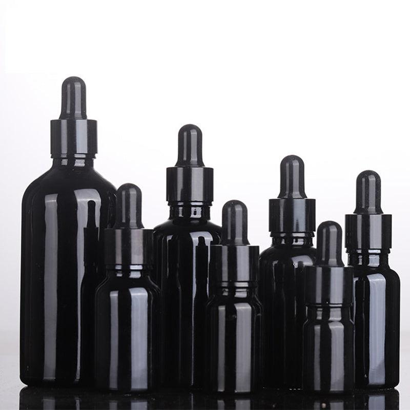 2pcs Glass Dropper Bottles Essential Perfume Aromatherapy Makeup Containers