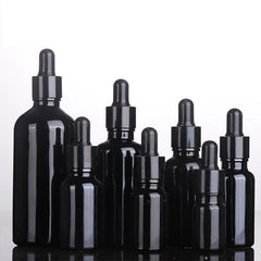 2pcs Glass Dropper Bottles Essential Perfume Aromatherapy Makeup Containers