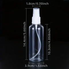Refillable Clear Spray Bottle Perfume Atomizer Liquid Container
