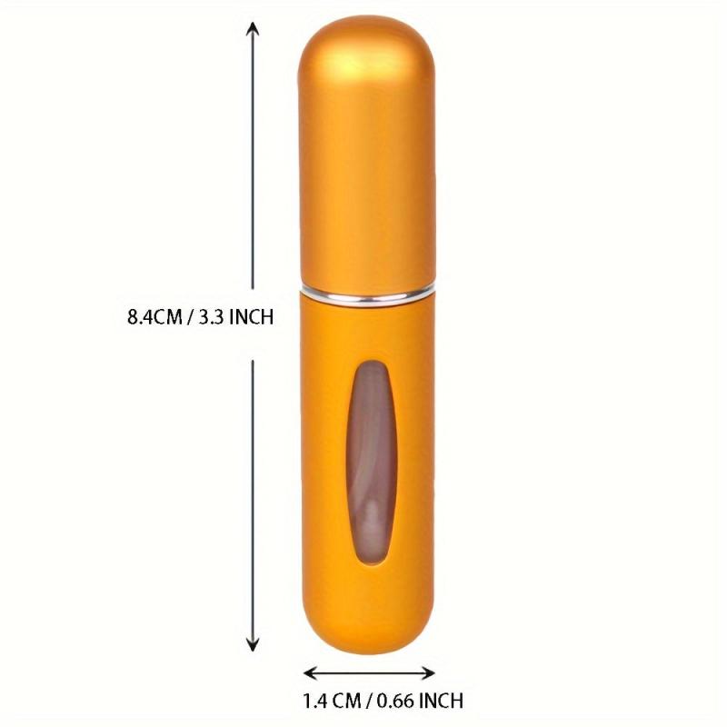 10Pcs Refillable Perfume Atomizer Spray Bottle Portable Empty Aftershave Case