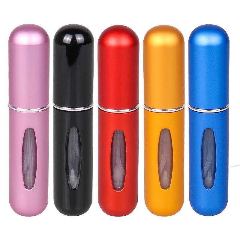 10Pcs Refillable Perfume Atomizer Spray Bottle Portable Empty Aftershave Case