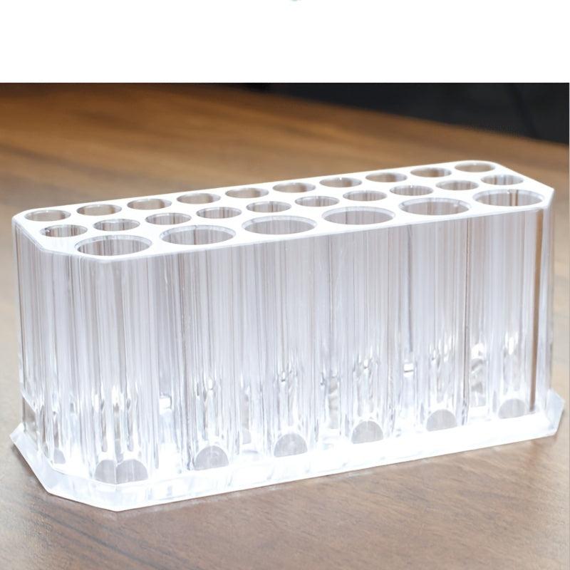 Acrylic Eyeliner Lip Liner Organizer Makeup Pen Cosmetic Display Case