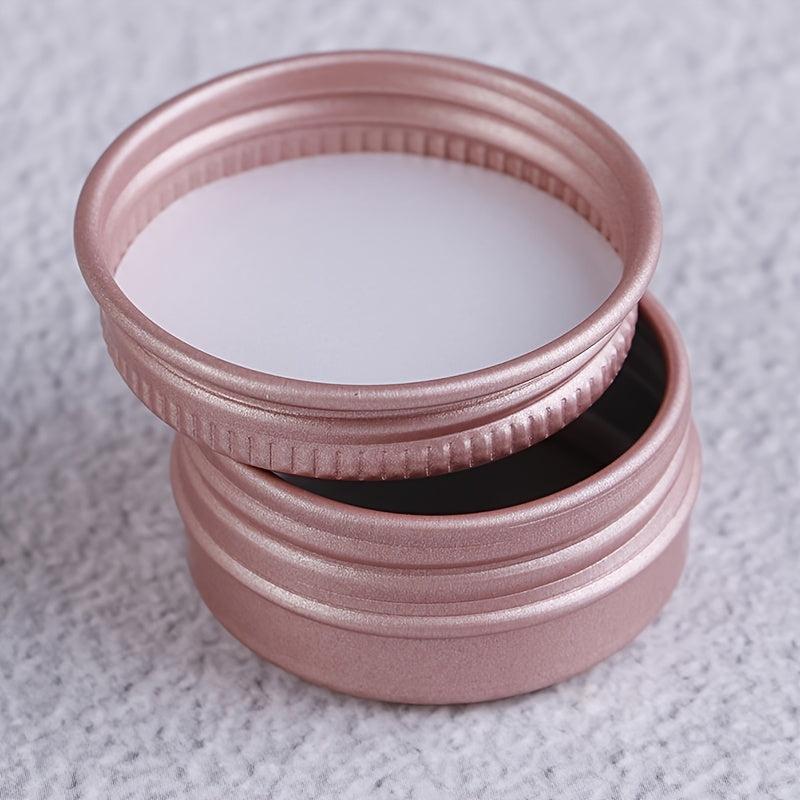 4pcs Travel-size Cosmetic Containers Rose Golden