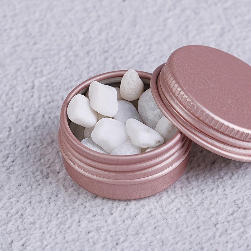 4pcs Travel-size Cosmetic Containers Rose Golden