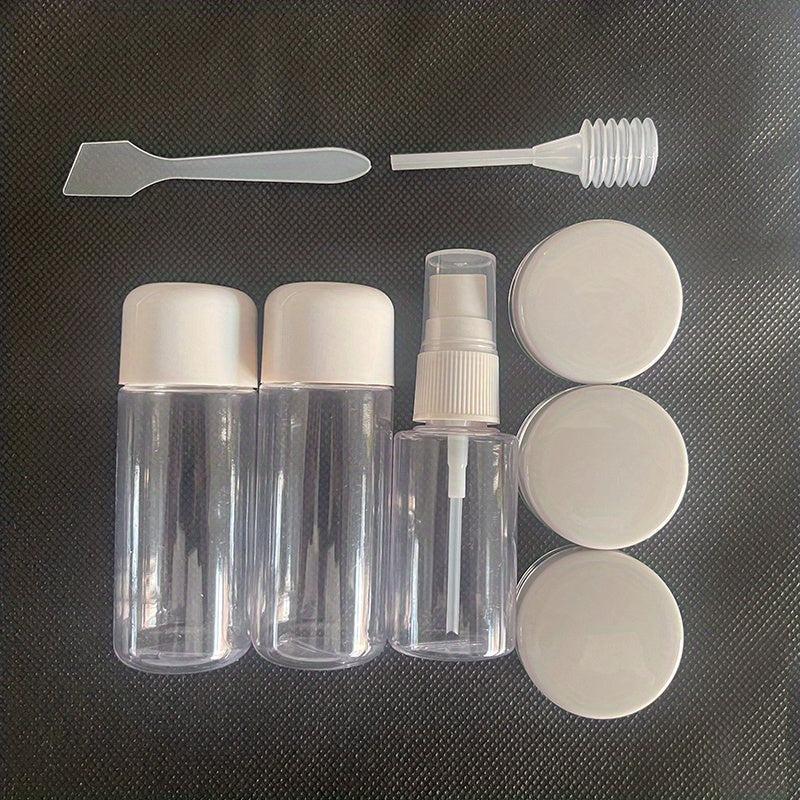8pcs Travel Bottles Kit Leak Proof Toiletry Containers Set