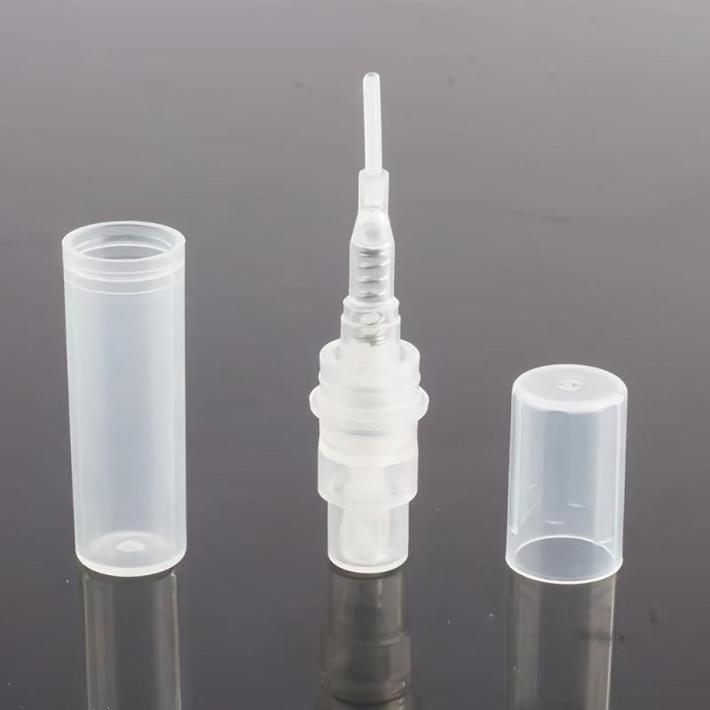 20 Mini Clear Plastic Spray Bottle Portable Refillable Perfume Atomizer 2ml