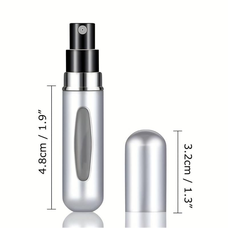 10pcs 5ml Refillable Perfume Bottle Spray Empty Cosmetic Atomizer Travel