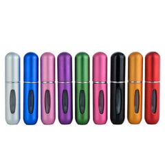 10pcs 5ml Refillable Perfume Bottle Spray Empty Cosmetic Atomizer Travel