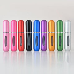 10pcs 5ml Refillable Perfume Bottle Spray Empty Cosmetic Atomizer Travel