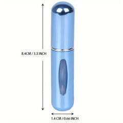 5PCS Mini Refillable Perfume Bottles Spray Pump Empty Atomizer Travel 5ml
