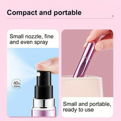 5PCS Mini Refillable Perfume Bottles Spray Pump Empty Atomizer Travel 5ml