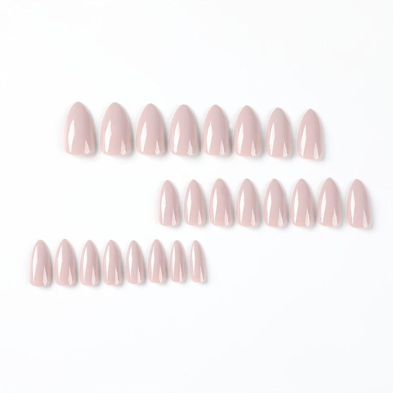 24 pcs Press On Nails Medium Acrylic Nails for DIY Manicure