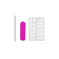 Gradient Nude Acrylic Press On Nails for Women - Easy Application & Long Lasting