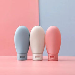3pcs Leak Proof Travel Bottles for Toiletries 2 14oz Containers BPA-Free
