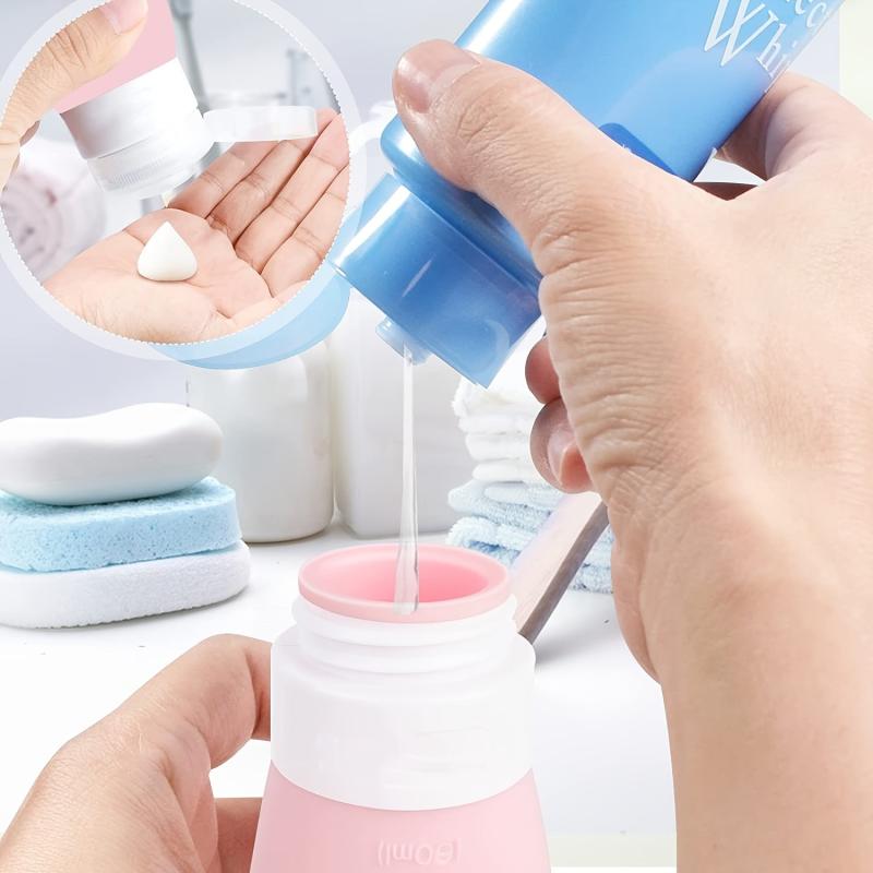 3pcs Leak Proof Travel Bottles for Toiletries 2 14oz Containers BPA-Free