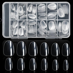 240 pcs Soft Gel Almond Nail Tips for Extensions