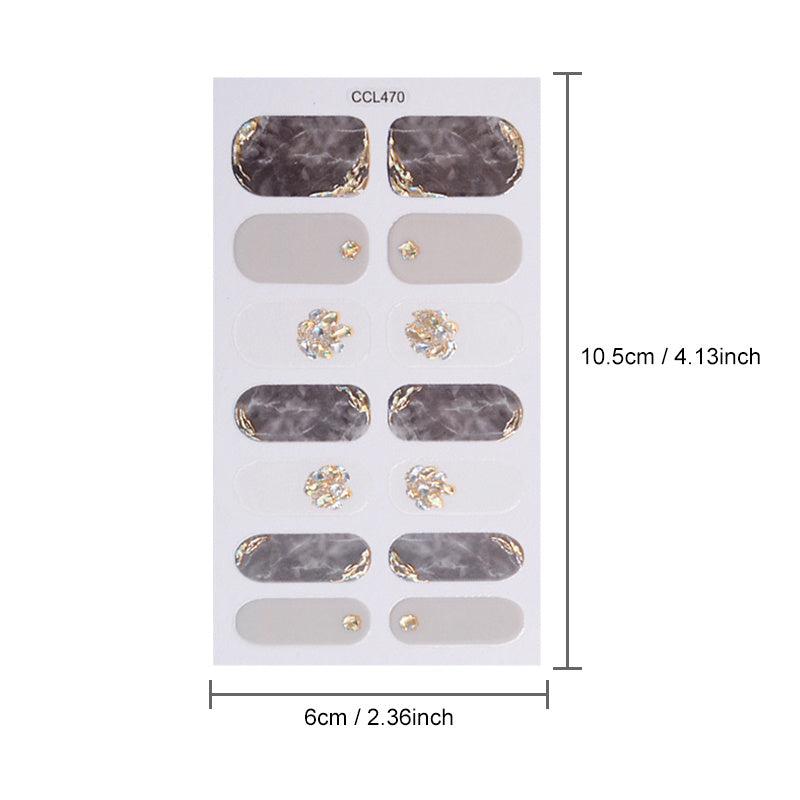 Y2K Nail Strips Full Wraps Self Adhesive Nail Art Decal