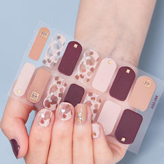 Holographic Nail Strips Full Wraps Sticker