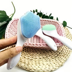 Silicone Face Scrubber Exfoliating Brush Facial Cleansing Tool