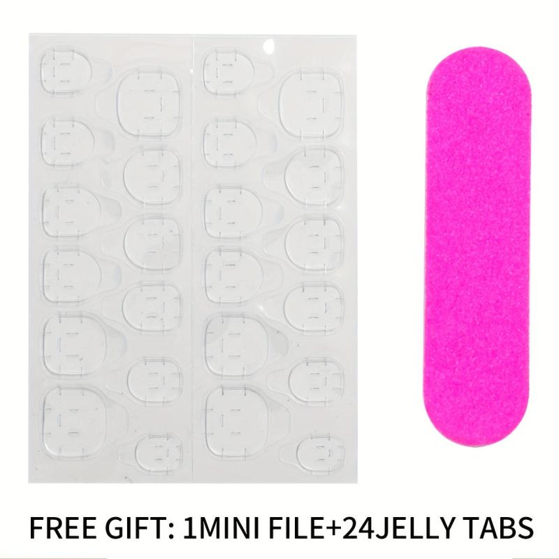 288 Pcs Long Ballerina False Nails Matte Glossy Autumn Winter Press on Nails
