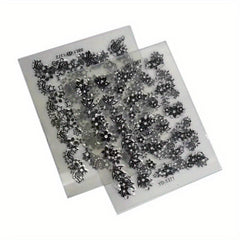 10 Sheets 3D Nail Art Stickers Manicure Decal Decorations