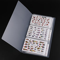 Nail Art Sticker Storage Book