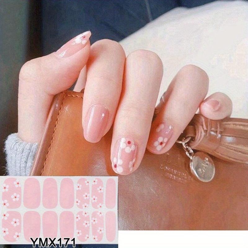 Full Cover Nail Stickers for Sparkling Wedding Nails