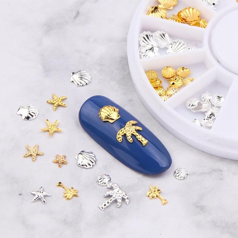 12 Grids Mixed Nail Art Decoration Kit