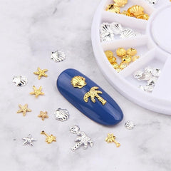 12 Grids Mixed Nail Art Decoration Kit