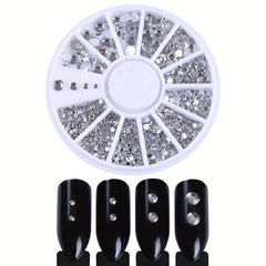 12 Grids Mixed Nail Art Decoration Kit