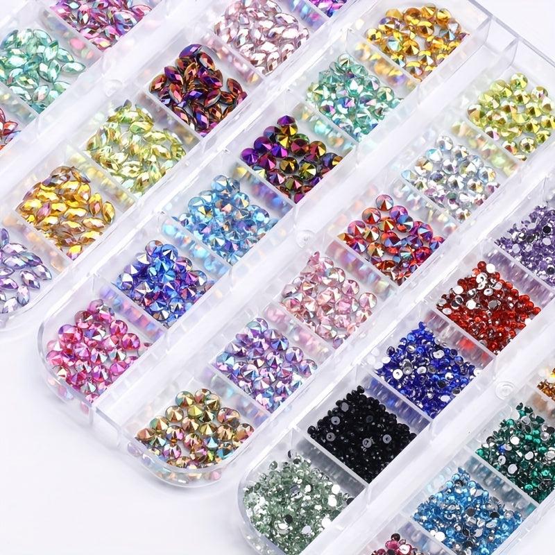Horse Eye Rhinestone Charms for Nail Art DIY